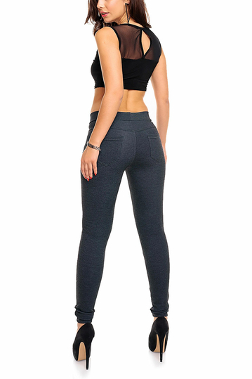 Women's jeggings dark grey