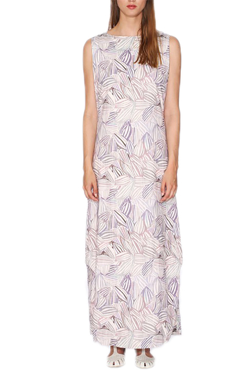 Pepaloves sleeveless maxi dress lilac