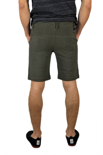 Anerkjendt ανδρική chino βερμούδα Oswald λαδί