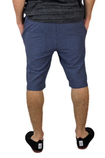 Anerkjendt ανδρική chino βερμούδα Olle ίντιγκο μπλε