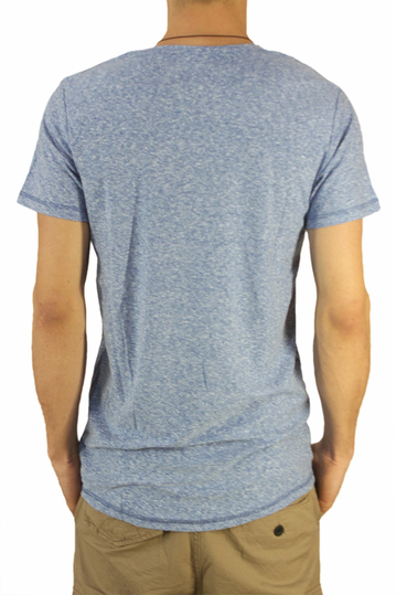 Anerkjendt ανδρικό t-shirt Troi γαλάζιο μελανζέ