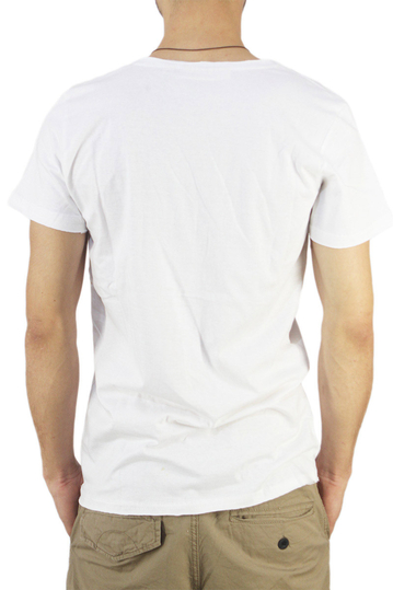 Anerkjendt ανδρικό longline t-shirt Truman λευκό