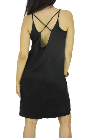 Soft Rebels εξώπλατο μίνι φόρεμα Helle μαύρο