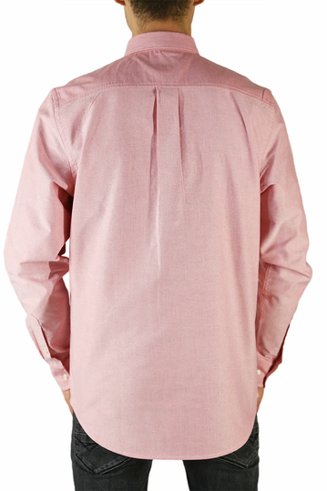 Wesc ανδρικό μακρυμάνικο πουκάμισο oxford Oden ροζ