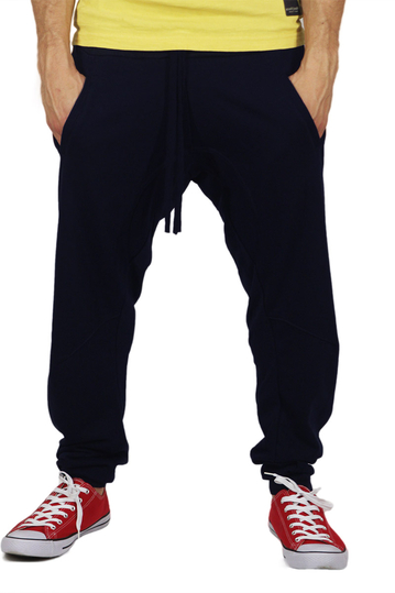 Men's sweatpants in dark blue