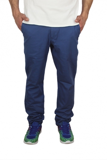 Men's slim fit chino pants blue raf