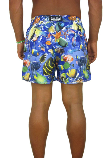 Ανδρικό μαγιό με πριντ Sea world