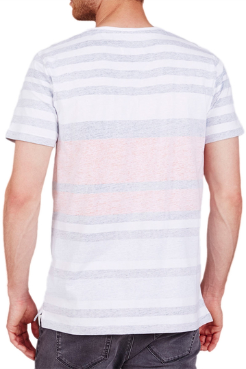 Minimum ανδρικό ριγέ t-shirt Bamford tigerlily