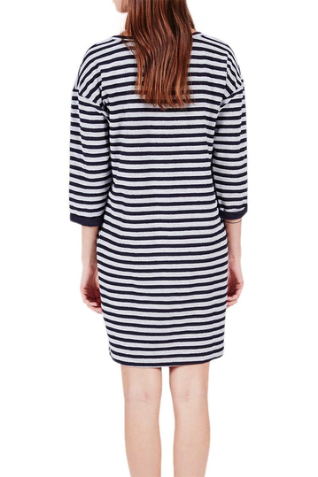 Minimum ριγέ φούτερ φόρεμα Beah dark iris