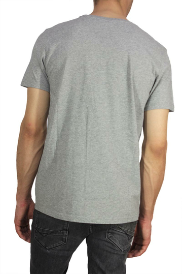 Wesc ανδρικό t-shirt Egor γκρι μελανζέ με τσεπάκι