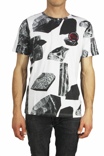 Wesc men's t-shirt Pavlos white