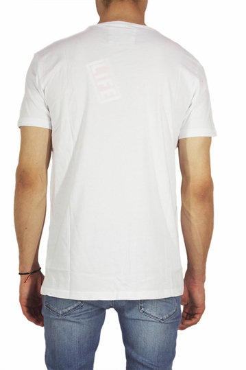 Worn By ανδρικό t-shirt LIFE Festival bike λευκό