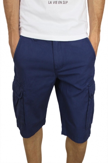 Men's cargo shorts indigo