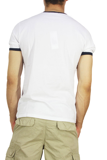 French Kick T-shirt Piu di amore λευκό