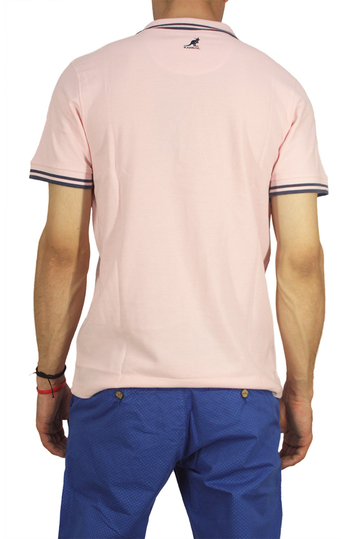 Kangol polo μπλουζάκι Joshua παλ ροζ