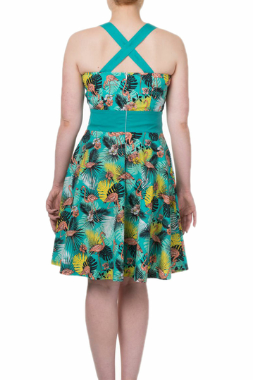 Skater dress Wanderlust green