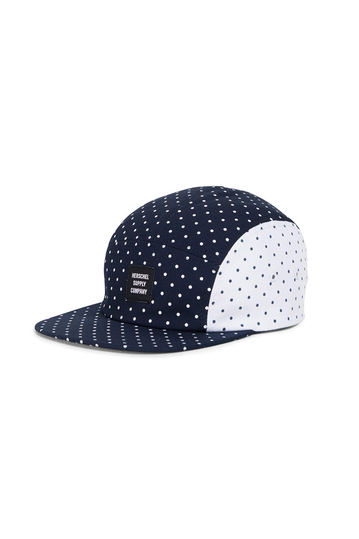 Herschel Supply Co. Glendale Cap navy/white white/navy polka dot