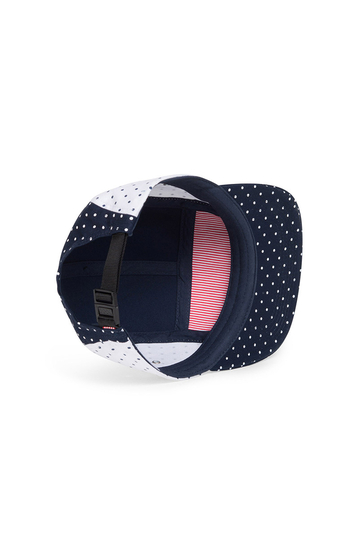 Herschel Supply Co. Glendale Cap navy/white white/navy polka dot