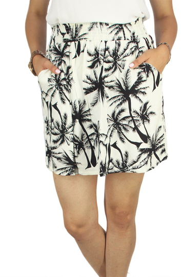 Soft Rebels shirred waist skirt Oprah