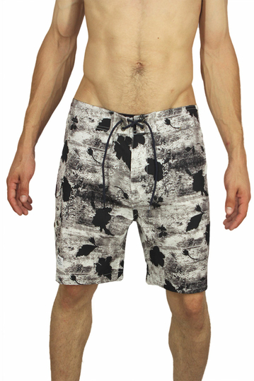 Wesc board shorts Dorian white-black