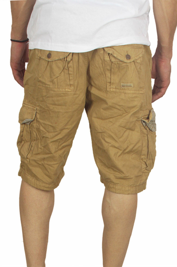 Sublevel ανδρική cargo βερμούδα μουσταρδί