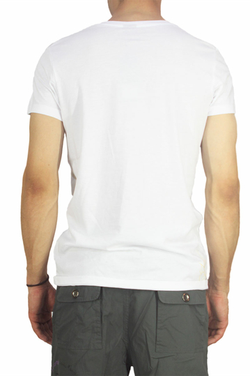 Ανδρικό λευκό t-shirt These streets will make you feel new