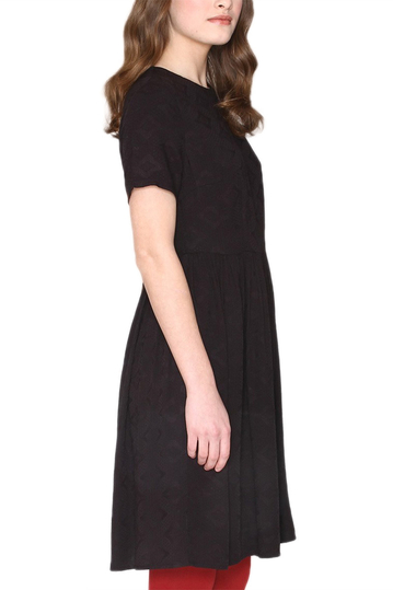 Pepaloves Jade short sleeve dress black