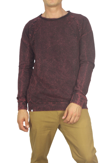 Anerkjendt men's sweatshirt Rabie bordeaux