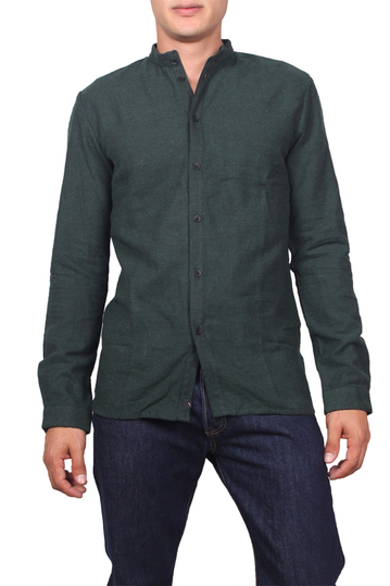 Anerkjendt mao shirt Ryger dark green