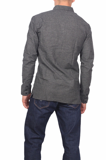 Anerkjendt ανδρικό πουκάμισο Rhane γκρι