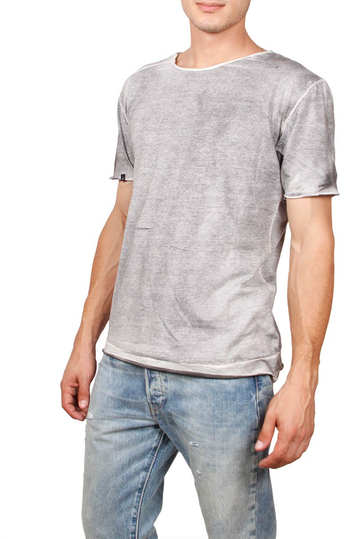 Anerkjendt Adil t-shirt stone washed grey melange