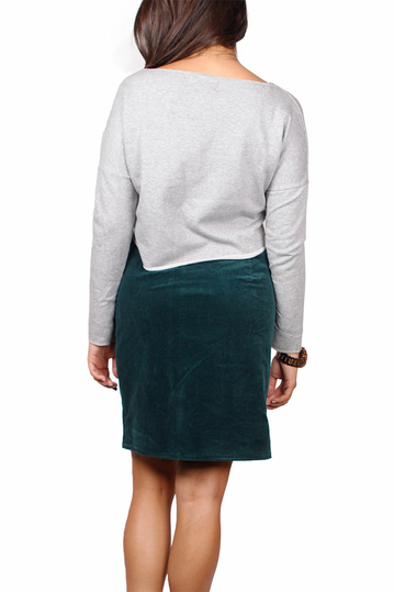 Migle + me crop sweatshirt All i need is coffee