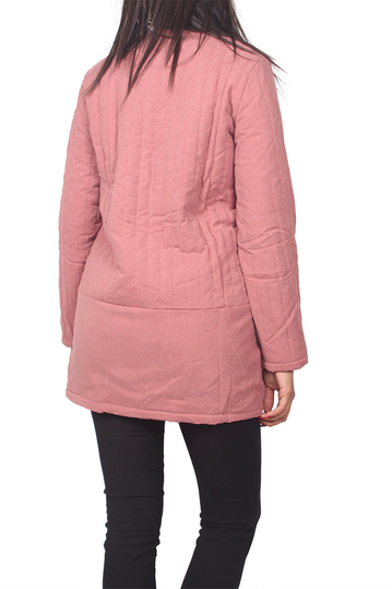 Soft Rebels Tokyo καπιτονέ τζάκετ σκούρο ροζ