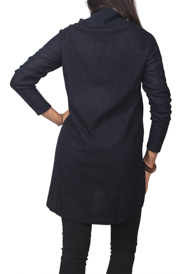 Soft Rebels Val ζιβάγκο ριπ φόρεμα eclipse blue