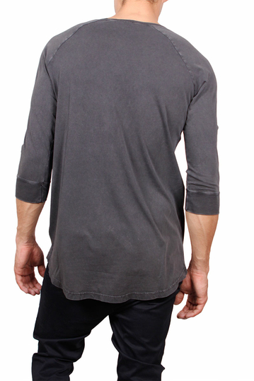 3PLAY ανδρική μπλούζα με τρουακάρ μανίκια