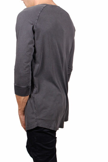 3PLAY ανδρική μπλούζα με τρουακάρ μανίκια