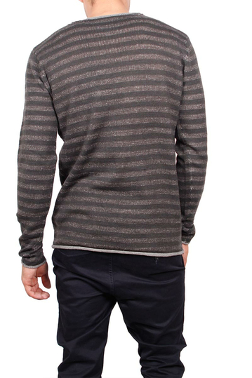 Anerkjendt Erconok ριγέ πουλόβερ black iris