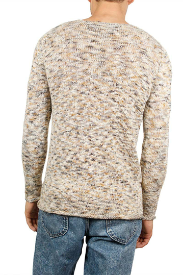 Anerkjendt Eliock ανδρικό πουλόβερ καραμελέ