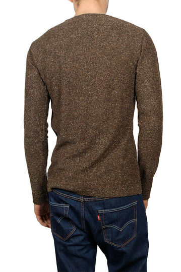 Minimum Wilton πουλόβερ καφέ μελανζέ