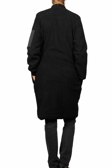 Minimum Elfriede long jacket black