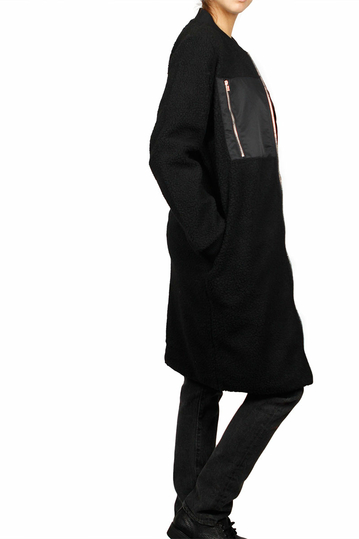 Minimum Elfriede long jacket black