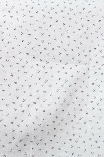 Minimum Fidel πουκάμισο γκρι μελανζέ με μπλε πριντ