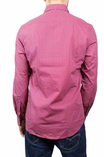 Missone ανδρικό πουκάμισο με πριντ κυκλάκια