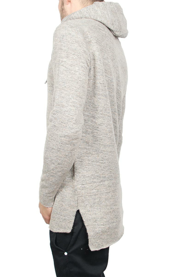 Anerkjendt Octavio πλεκτή μπλούζα μπεζ μελανζέ με κουκούλα