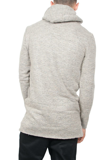 Anerkjendt Octavio πλεκτή μπλούζα μπεζ μελανζέ με κουκούλα