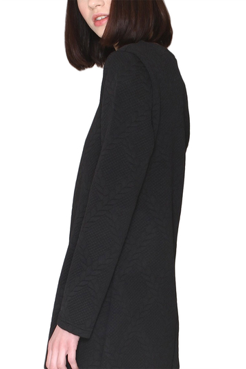 Pepaloves Macarena long-sleeved mini dress black