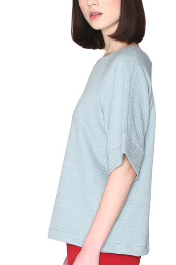 Pepaloves Ruth wide sleeve sweatshirt green