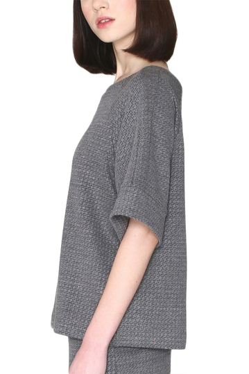 Pepaloves Ruth wide sleeve sweatshirt grey