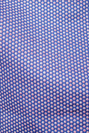 Missone ανδρικό πουκάμισο μπλε all over print