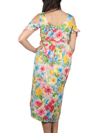 Floral midi dress